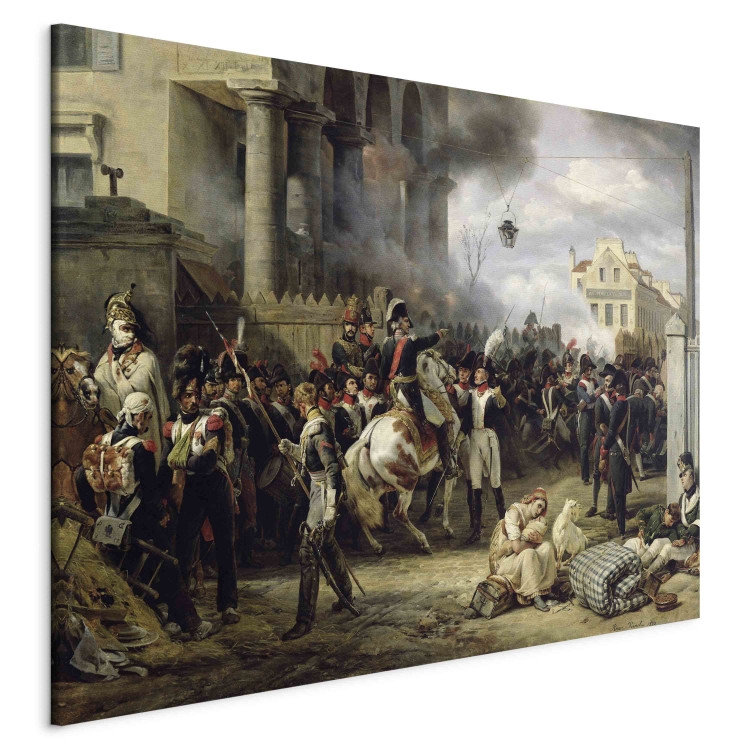 Art Reproduction The Gate at Clichy during the Defence of Paris 155712 additionalImage 2
