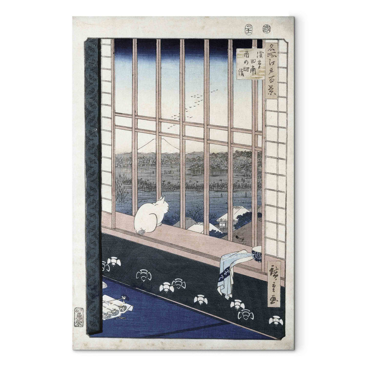 Reproduction Painting Asakusa Rice Fields during the festival of the Cock from the series 'Meisho Edo Hyakkei' (One Hundred Views of Edo) 156812