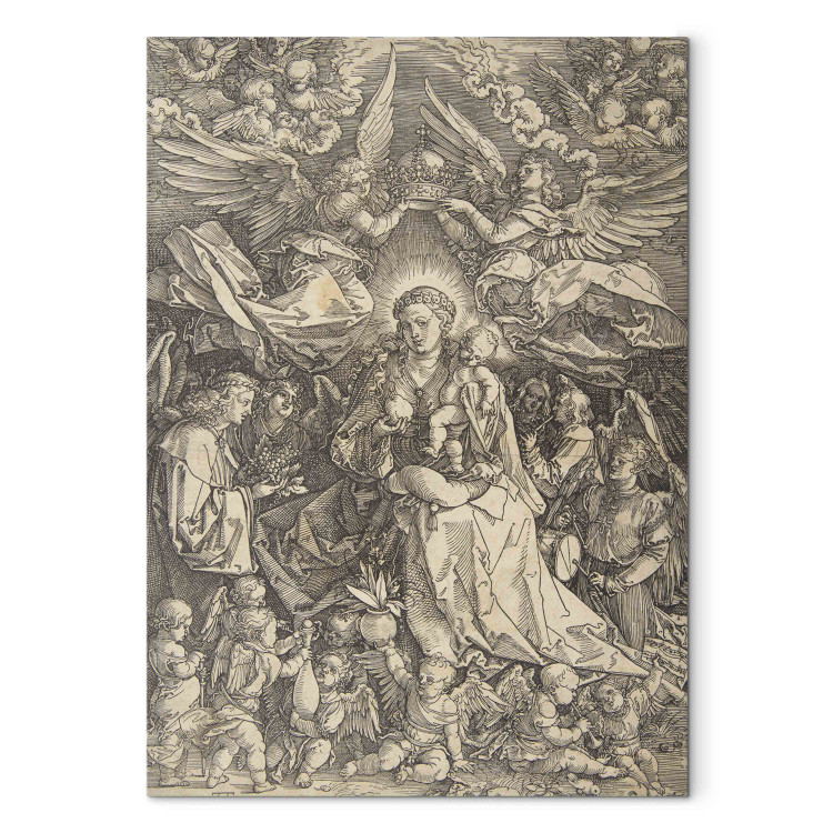 Reproduction Painting Mary as Queen of the Angels 157912