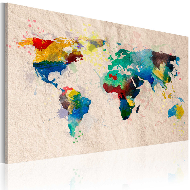 Canvas Print The World of colors 55412 additionalImage 2