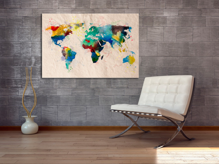 Canvas Print The World of colors 55412 additionalImage 3