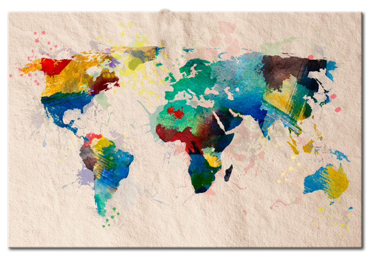 Canvas Print The World of colors 55412