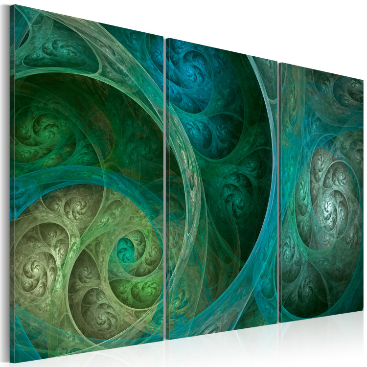 Canvas Art Print Turquoise oriental inspiration 55812 additionalImage 2