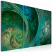 Canvas Art Print Turquoise oriental inspiration 55812 additionalThumb 2