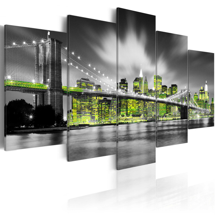 Canvas Art Print Lime soul of New York 58412 additionalImage 2