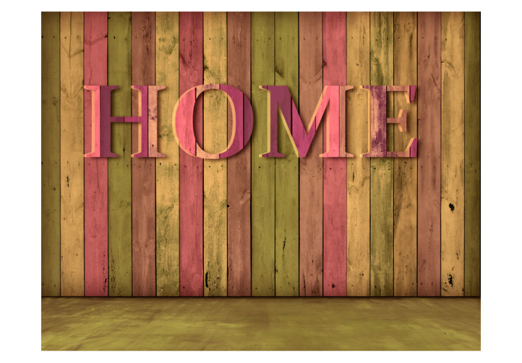 Photo Wallpaper House (pink) 60912 additionalImage 1