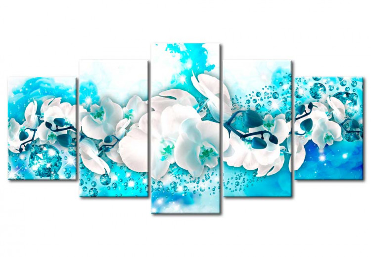 Canvas Cerulean Orchid 64012