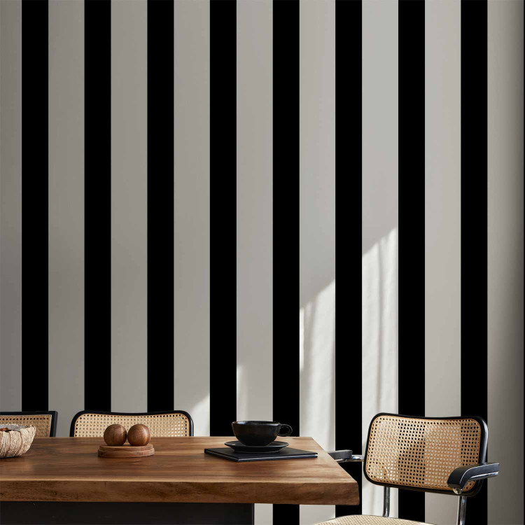Modern Wallpaper Black stripes 89212 additionalImage 4