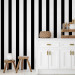 Modern Wallpaper Black stripes 89212 additionalThumb 6