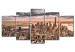 Print On Glass New York City: Morning Sky [Glass] 92512 additionalThumb 2