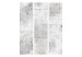 Folding Screen Concretum Murum - light texture resembling tiles of gray concrete 95412 additionalThumb 3