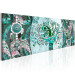 Canvas Art Print Pebble Mosaic (1-piece) - Abstract Blossoming Tree 98612 additionalThumb 2