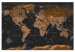 Cork Pinboard Brown World Map [Cork Map - Turkish Text] 105922 additionalThumb 2