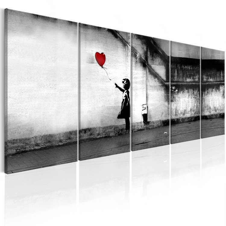 Canvas Banksy: Runaway Balloon 106522 additionalImage 2