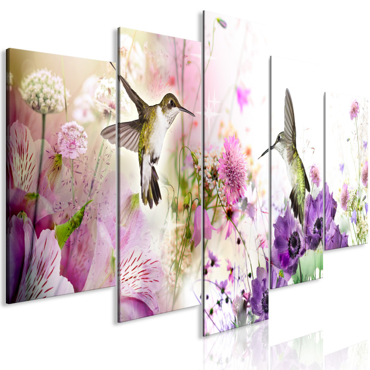 Canvas Colourful Nature (5 Parts) Wide 108222 additionalImage 2