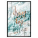 Wall Poster Dream big - composition with golden text on a marble-textured background 114322 additionalThumb 24