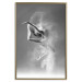 Wall Poster Playful Ballerina - black and white composition with a dancing ballet woman 116322 additionalThumb 20