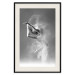 Wall Poster Playful Ballerina - black and white composition with a dancing ballet woman 116322 additionalThumb 18