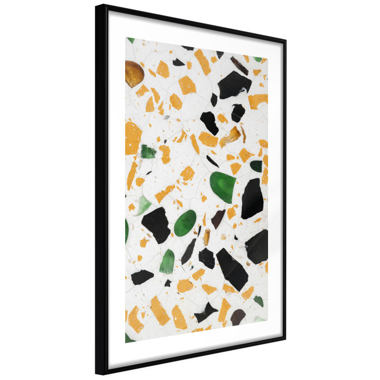 Poster Terrazzo - colorful geometric abstract composition on marble 117622 additionalImage 13