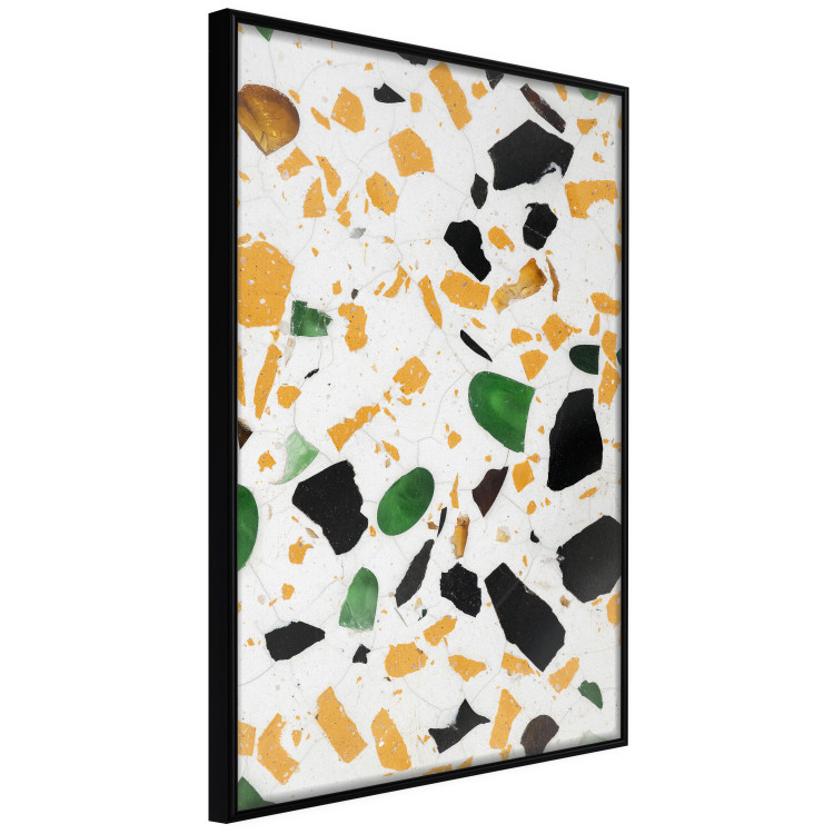Poster Terrazzo - colorful geometric abstract composition on marble 117622 additionalImage 10