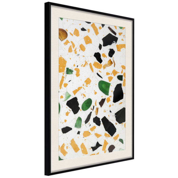 Poster Terrazzo - colorful geometric abstract composition on marble 117622 additionalImage 3