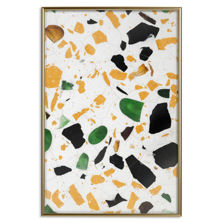 Poster Terrazzo - colorful geometric abstract composition on marble 117622 additionalImage 19