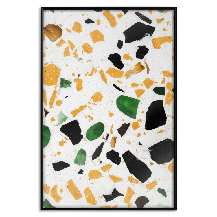 Poster Terrazzo - colorful geometric abstract composition on marble 117622 additionalImage 27