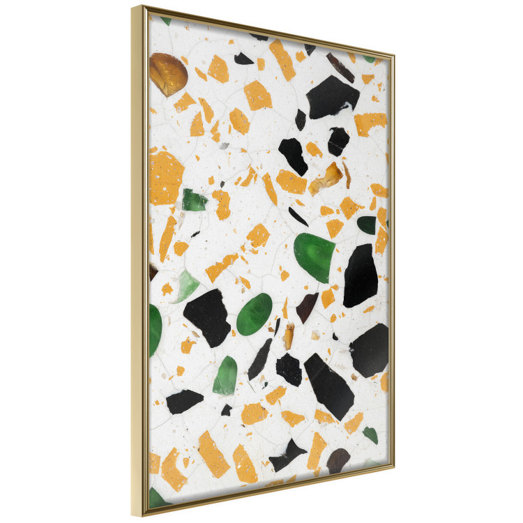 Poster Terrazzo - colorful geometric abstract composition on marble 117622 additionalImage 14