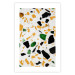 Poster Terrazzo - colorful geometric abstract composition on marble 117622 additionalThumb 25
