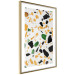 Poster Terrazzo - colorful geometric abstract composition on marble 117622 additionalThumb 6