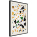 Poster Terrazzo - colorful geometric abstract composition on marble 117622 additionalThumb 3