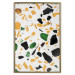 Poster Terrazzo - colorful geometric abstract composition on marble 117622 additionalThumb 26