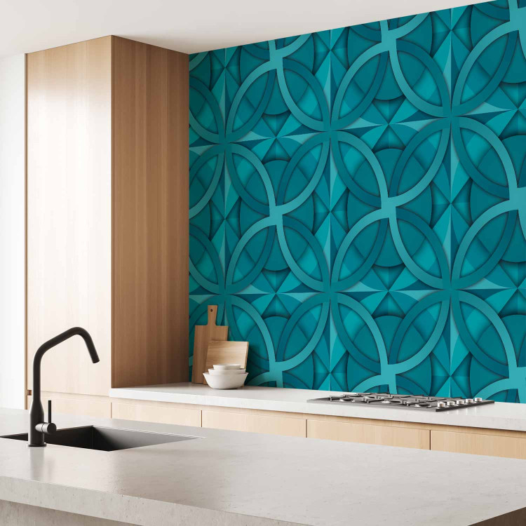 Modern Wallpaper Geometric Turquoise 118422 additionalImage 9