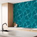 Modern Wallpaper Geometric Turquoise 118422 additionalThumb 9