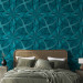 Modern Wallpaper Geometric Turquoise 118422 additionalThumb 4