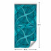 Modern Wallpaper Geometric Turquoise 118422 additionalThumb 2