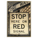 Wall Poster Road Signs - English captions on road signs against city backdrop 123622 additionalThumb 16
