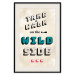 Wall Poster Take Walk on the Wild Side - colorful English text on a beige background 128922 additionalThumb 19