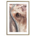 Wall Poster Mountain Serpentine - abstract brown texture in artistic style 129722 additionalThumb 16