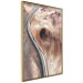 Wall Poster Mountain Serpentine - abstract brown texture in artistic style 129722 additionalThumb 12