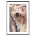 Wall Poster Mountain Serpentine - abstract brown texture in artistic style 129722 additionalThumb 15