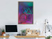 Poster Winning Zone - geometric figures with colorful neon inserts 131922 additionalThumb 7