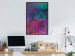 Poster Winning Zone - geometric figures with colorful neon inserts 131922 additionalThumb 6