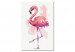 Paint by Number Kit Friendly Flamingo 132122 additionalThumb 6