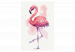 Paint by Number Kit Friendly Flamingo 132122 additionalThumb 7