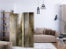 Room Divider Golden Stripes (3-piece) - industrial background with concrete texture 133222 additionalThumb 4