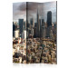 Folding Screen In the Clouds - panorama of New York architecture from bird's eye view 133822