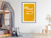 Poster Good Morning Little One - white English text on a yellow background 135722 additionalThumb 9