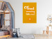 Poster Good Morning Little One - white English text on a yellow background 135722 additionalThumb 12