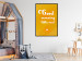 Poster Good Morning Little One - white English text on a yellow background 135722 additionalThumb 10
